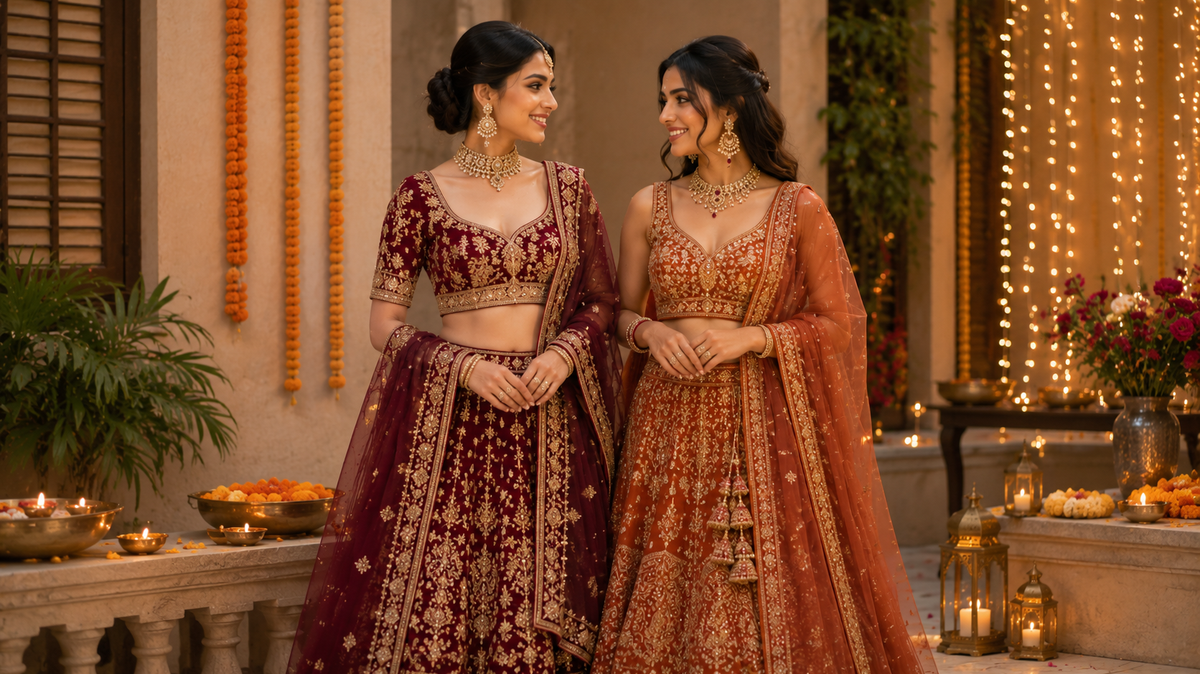 Types of Lehenga