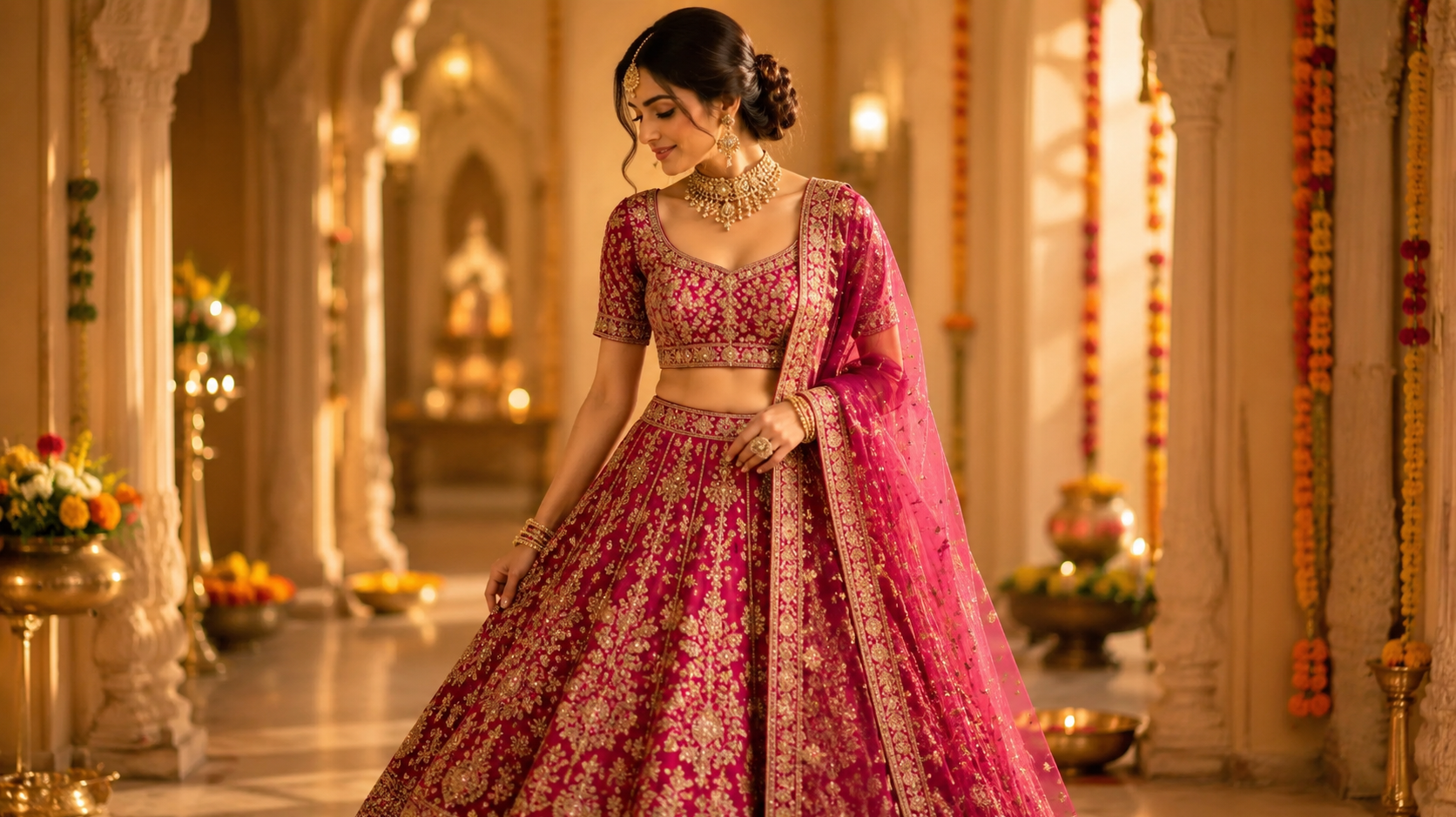 bridal lehenga