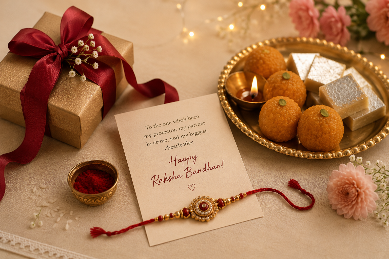 Happy Raksha Bandhan 2026: Wishes, Messages & Captions for Brothers and Sisters