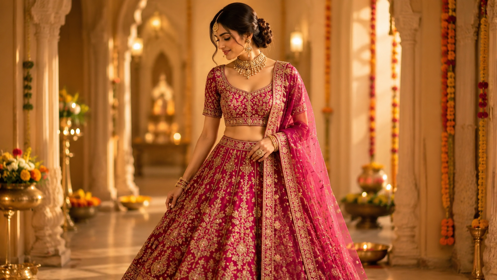 bridal lehenga