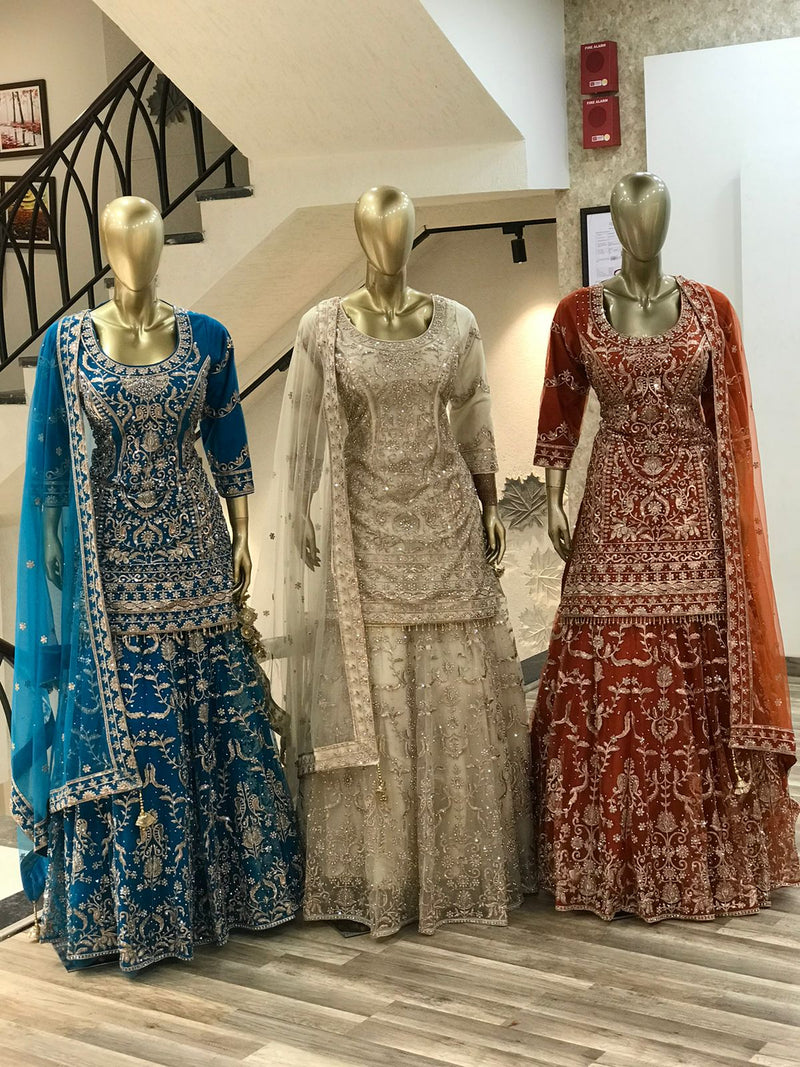 Long Shirt Lehengas